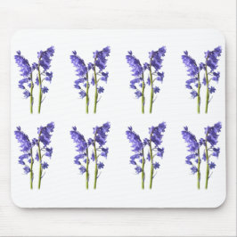 Bluebell Fabric Muster. Mousepad