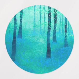 Bluebell Forest Etiketten