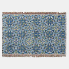 Bluebell Harmony - Floral Mandala Decke