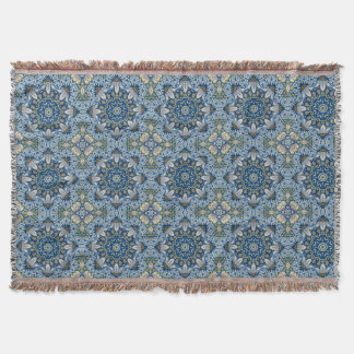Bluebell Harmony - Floral Mandala Decke