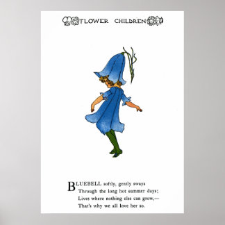 Bluebell Poster