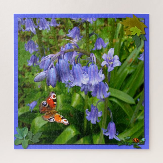 Bluebell und Butterfly Puzzle (Vertikal)
