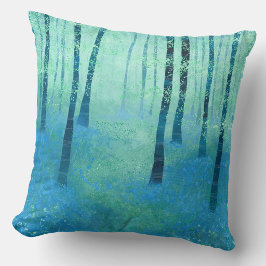 Bluebell Woodland Kissen