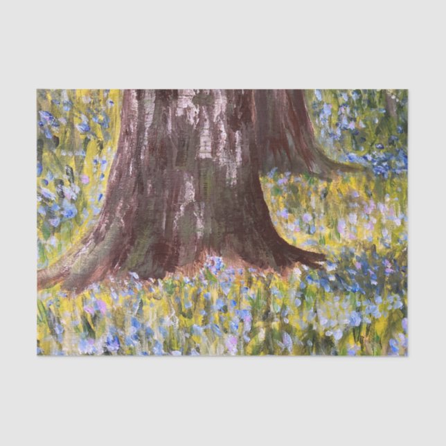 Bluebell Woods   Seidenpapier (Vorderseite)