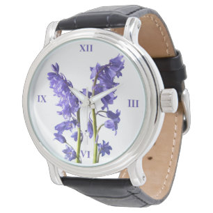 Bluebells, aus genau den Wäldern, die ich erschaff Armbanduhr