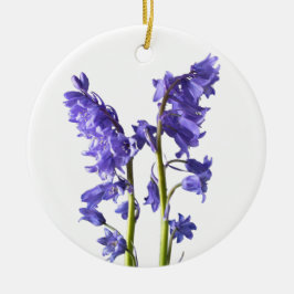 Bluebells, aus genau den Wäldern, die ich erschaff Keramik Ornament