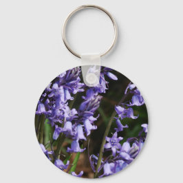 Bluebells Blume Natur Blumenblauer Lila Blume Schlüsselanhänger