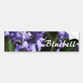 Bluebells-Blumen-Natur-blaue mit BlumenBlume Autoaufkleber