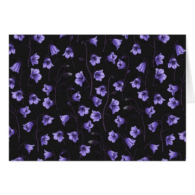 Bluebells, Harebells, Blumen (Vorderseite (Horizontal))