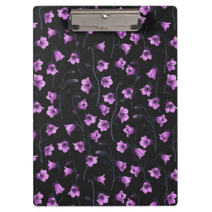 Bluebells, Harebells, Blumen 2 Klemmbrett