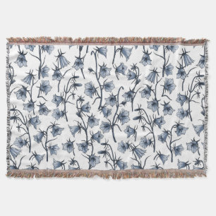 Bluebells, Harebells, Blumen Decke