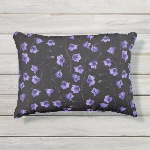 Bluebells, Harebells, Blumen Kissen Für Draußen