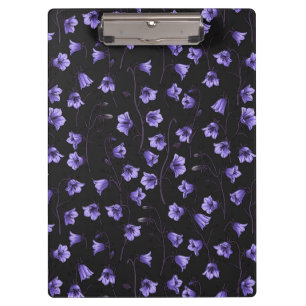Bluebells, Harebells, Blumen Klemmbrett