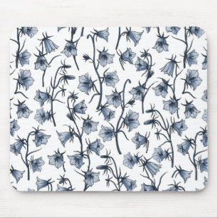 Bluebells, Harebells, Blumen Mousepad