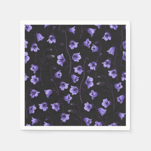 Bluebells, Harebells, Blumen Serviette