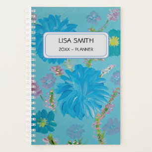 Bluebells Individuelle Name Planner blühen Planer