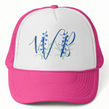 Bluebells Monogram Pink
