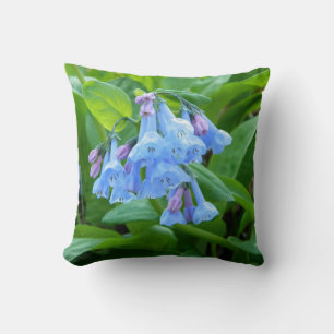 Bluebells Ring (Virginia Bluebells) Kissen