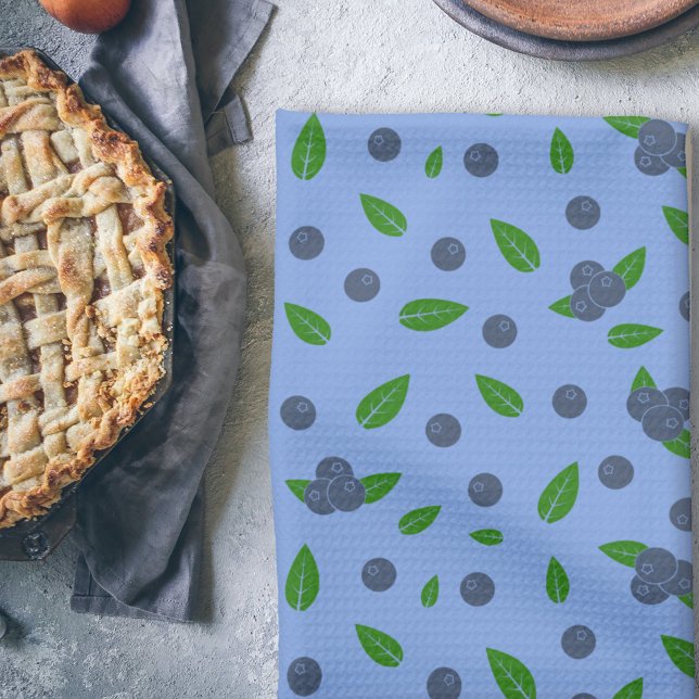 Bluebermuster Küchentücher (Blueberry pattern kitchen towel)