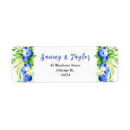 Blueberries and Foliage Wedding