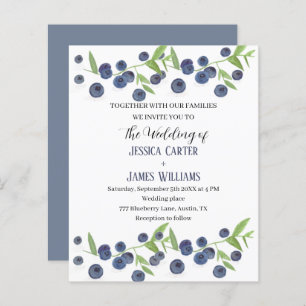 Blueberries Blueberry Frucht WasserfarbenWedding