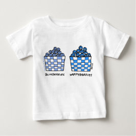 Blueberries Happyberries Cartoon Art Funny Baby T-shirt