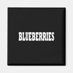 Blueberries Kostume Halloween Magnet