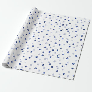 Blueberries Muster Geschenkpapier