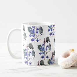 Blueberries Muster Kaffeetasse