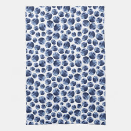 Blueberries Print Frucht Muster Geschirrtuch