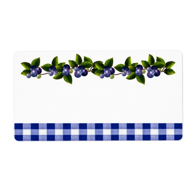 Blueberries-Produktetikett (Vorne)