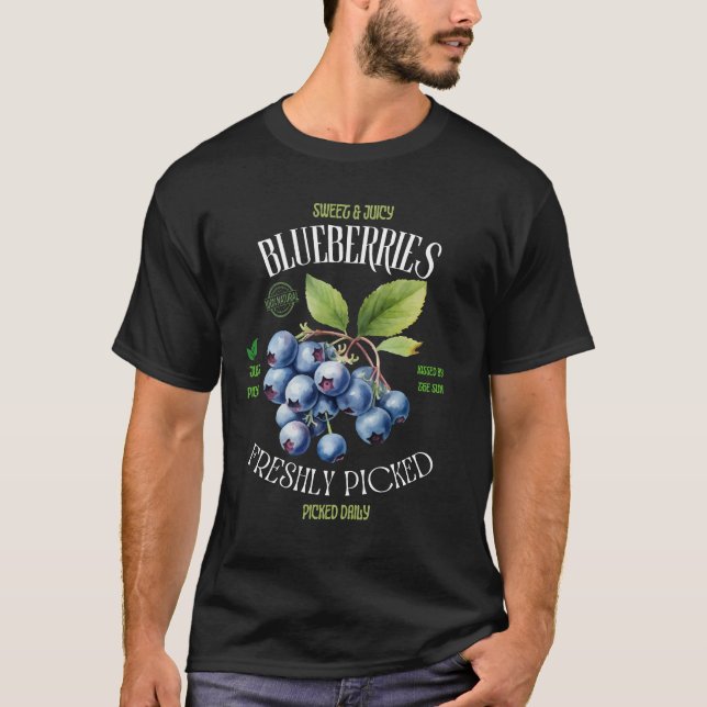 Blueberries T-Shirt (Vorderseite)