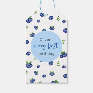 Blueberry 1. Geburtstag Berry First Geschenkanhänger