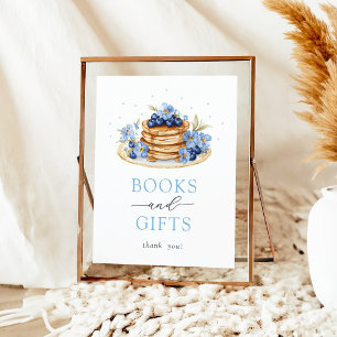 Blueberry Baby Brunch Bücher und Geschenke Poster
