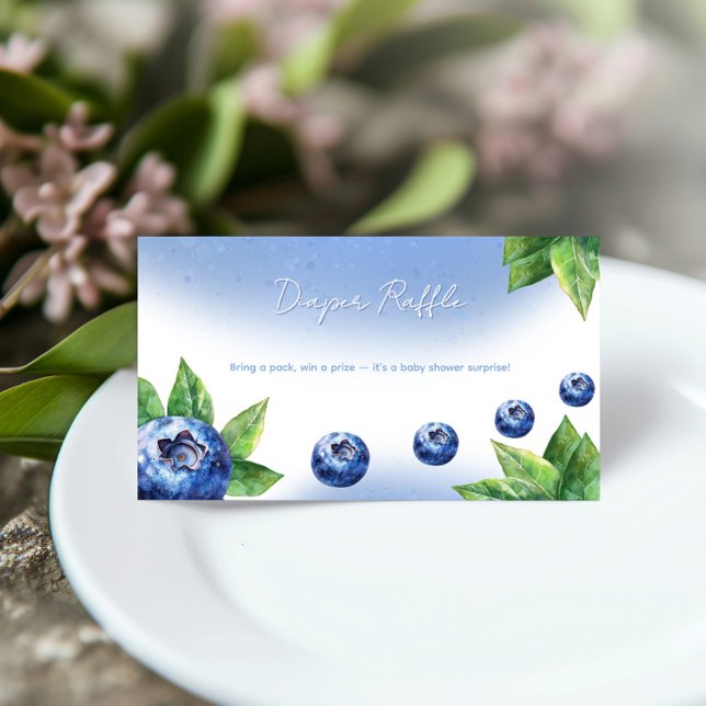 Blueberry Baby Duschdusche Windelwanne Umschließka Visitenkarte (Von Creator hochgeladen)