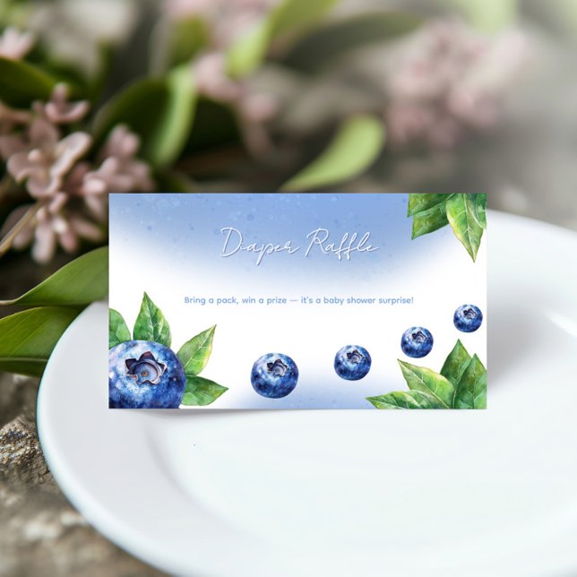 Blueberry Baby Duschdusche Windelwanne Umschließka Visitenkarte (Von Creator hochgeladen)