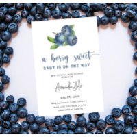Blueberry Baby Dusche