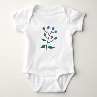 Blueberry Baby One Piece Baby Strampler