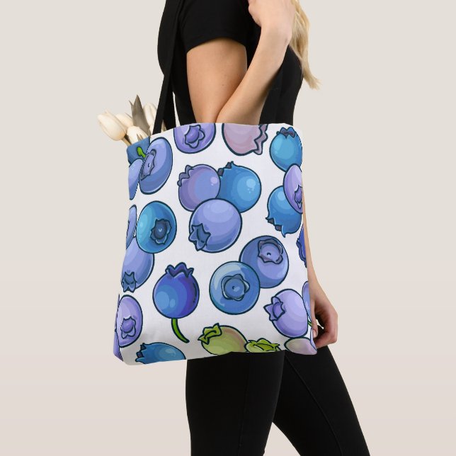 Blueberry Berries Seamless Pattern Artistic (Von Nahem)