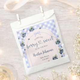 Blueberry Berry Sweet Baby Boy Baby Dusche Geschenktütchen