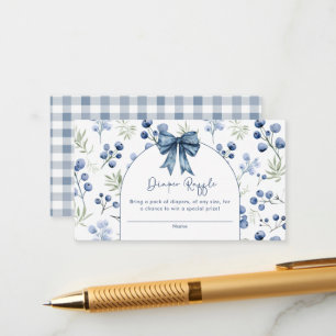 Blueberry Berry Sweet Baby Shooting Card Begleitkarte