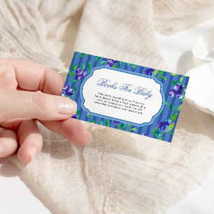 Blueberry Berry Sweet Books for Baby Shooting Begleitkarte