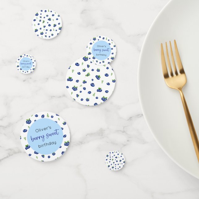 Blueberry Birthday Berry Sweet Konfetti (Gruppe)