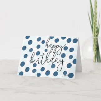 Blueberry Birthday Card Karte
