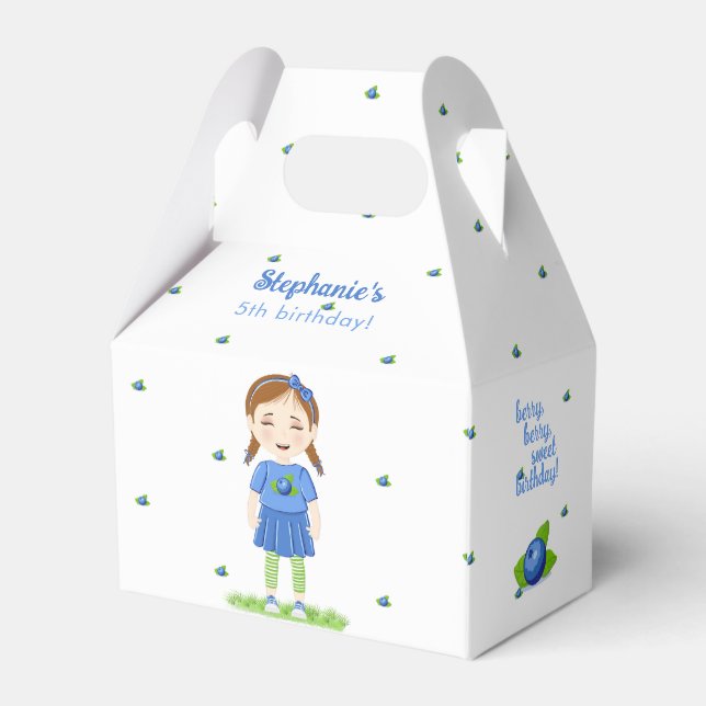Blueberry Birthday Geschenkschachtel (Rückseite)