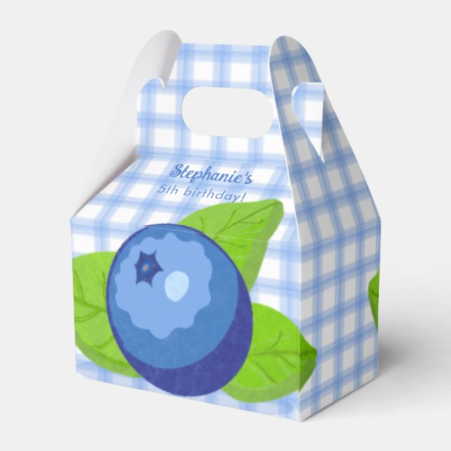 Blueberry Birthday Geschenkschachtel (Rückseite)