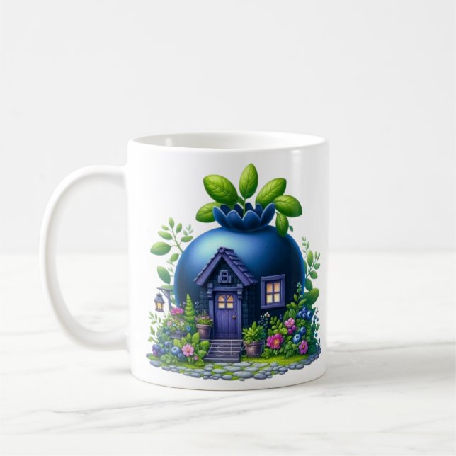 Blueberry Bliss Coffee Cup Kaffeetasse (Links)