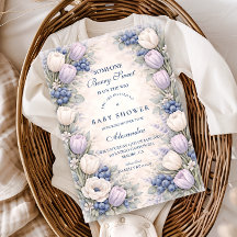 Blueberry Blossom Garden Baby Shower
