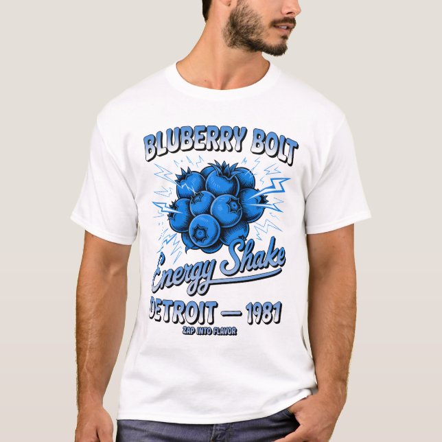 Blueberry Bolt T-Shirt (Vorderseite)