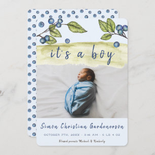 Blueberry Boy Ankündigung